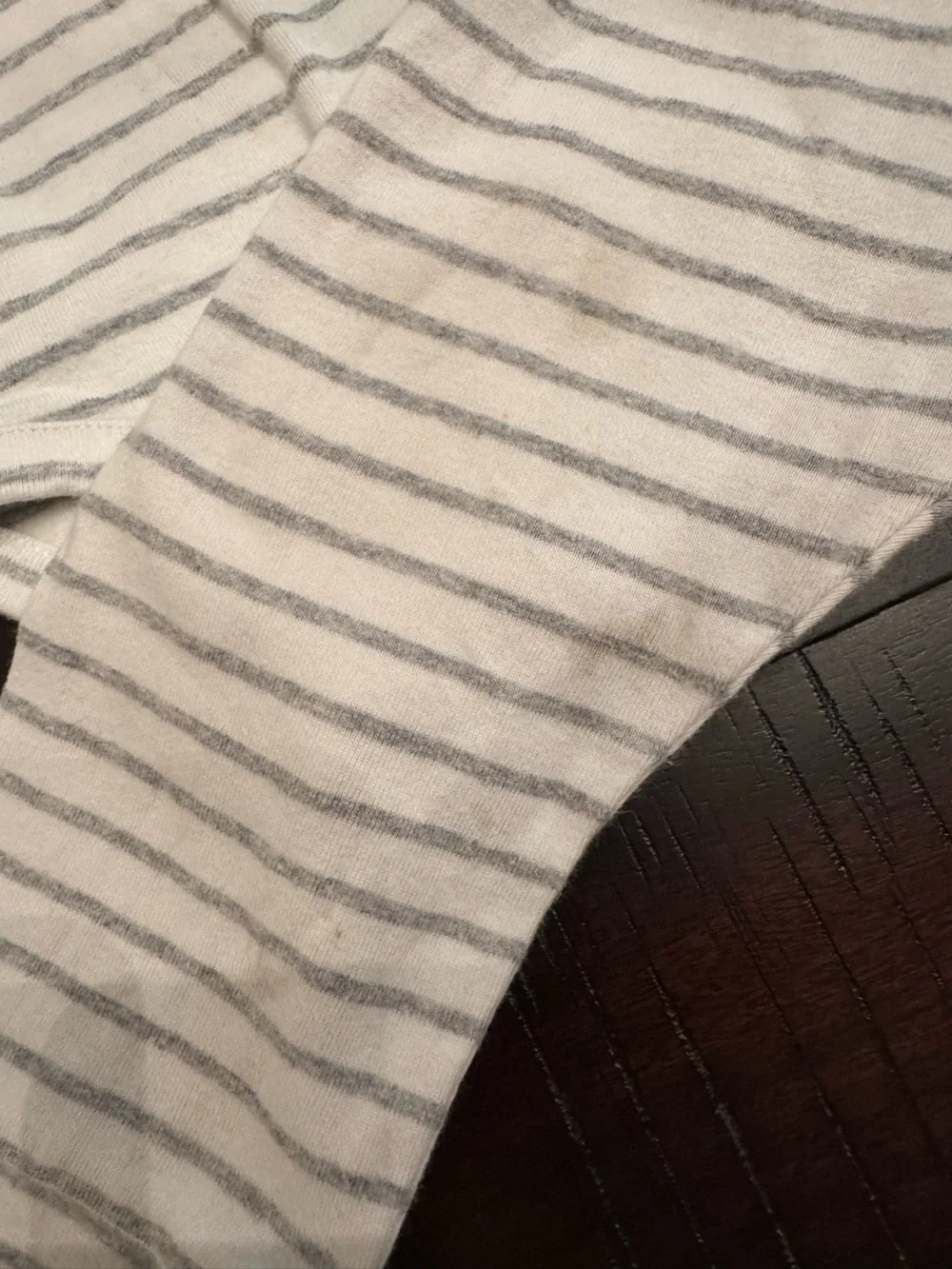 Future Jedi Striped Baby Set - Cream & Gray size 18-24 months